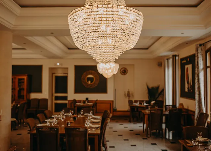 Logis - Restaurant Du Parc 酒店 Cransac