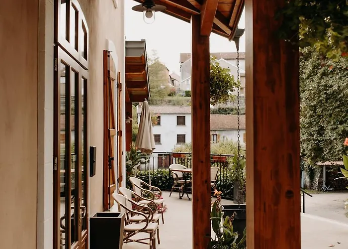 Logis - Restaurant Du Parc 酒店 Cransac